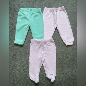 3 Months baby girl pants